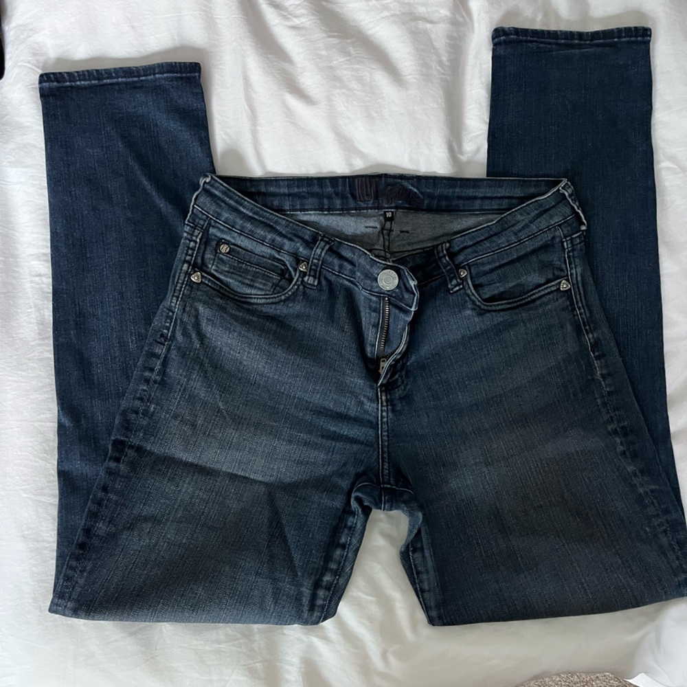 Straight leg jeans
